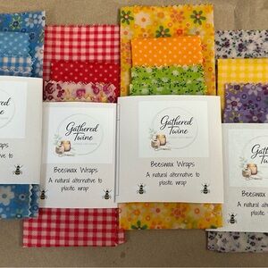 Gathered Twine Beeswax Wraps Set